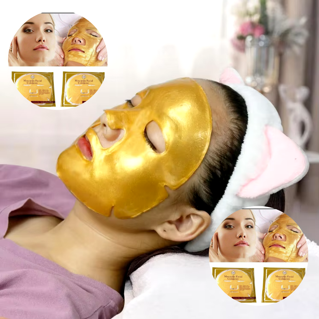 MASCARILLA GOLD FACIAL DE COLAGENO