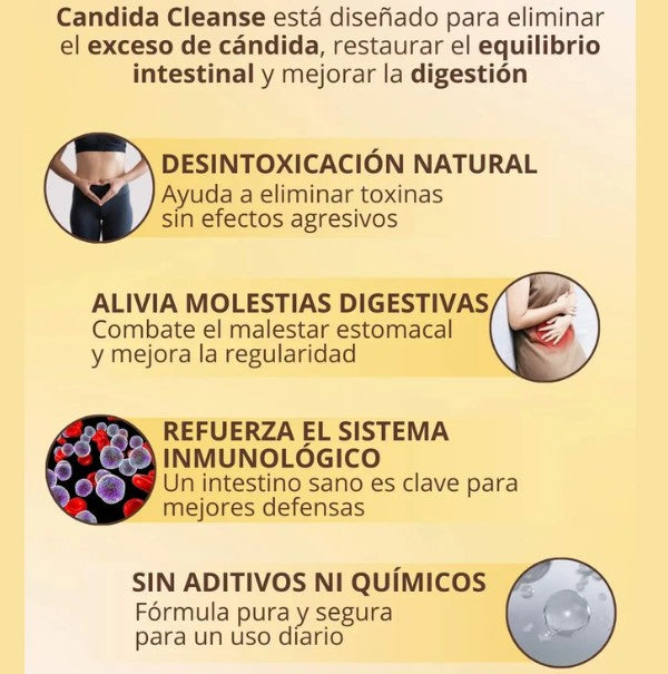 CANDIDA CLEANSE - DESINTOXICACIÓN