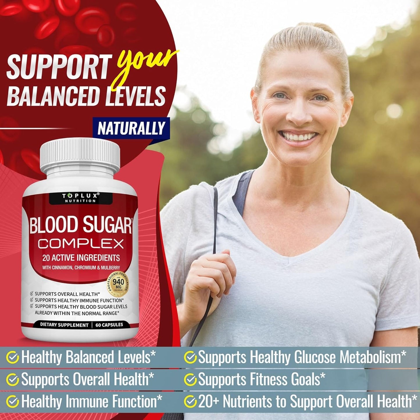 BLOOD SUGAR COMPLEX - 60 CAP