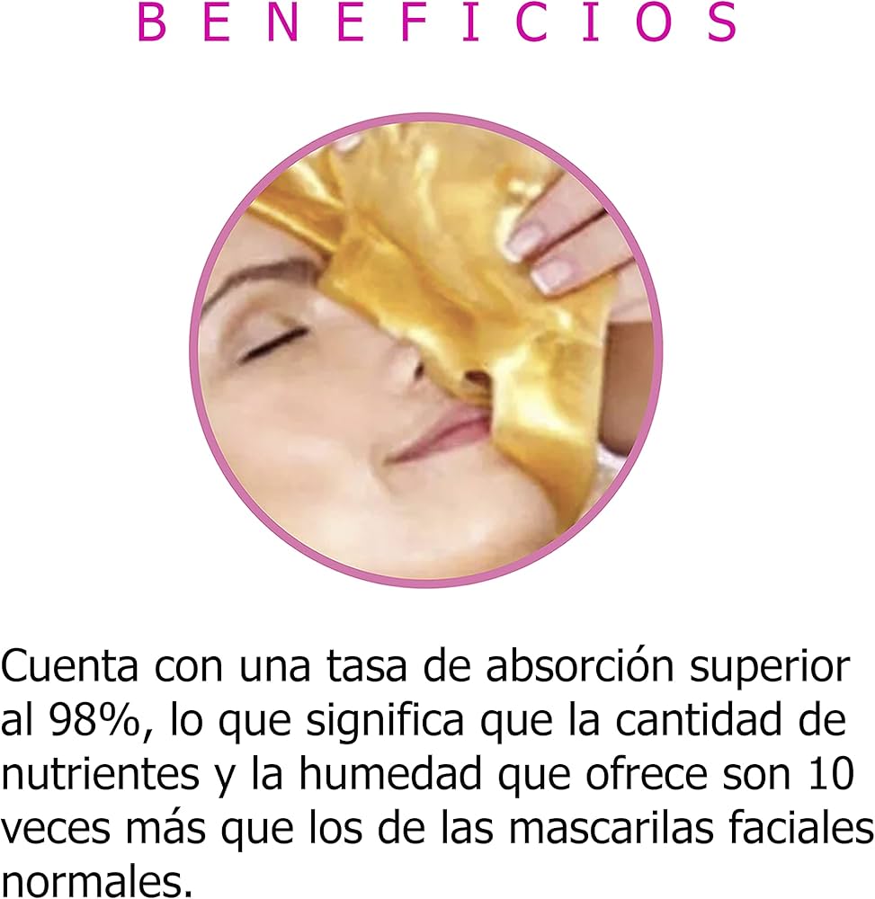 MASCARILLA GOLD FACIAL DE COLAGENO