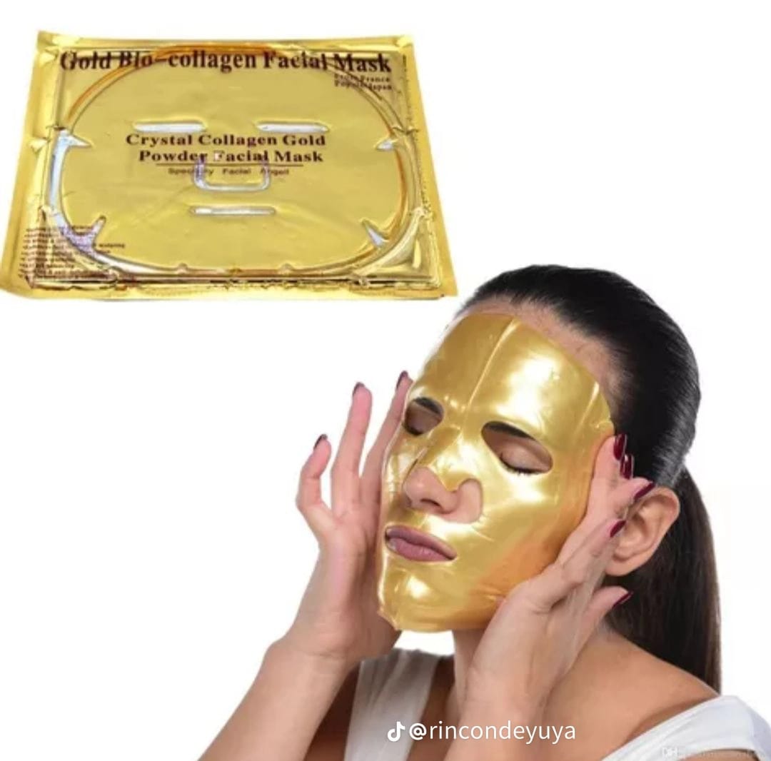 MASCARILLA GOLD FACIAL DE COLAGENO